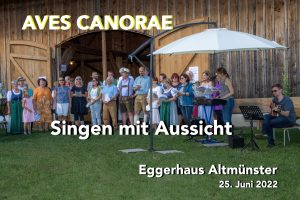 Singen mit Aussicht