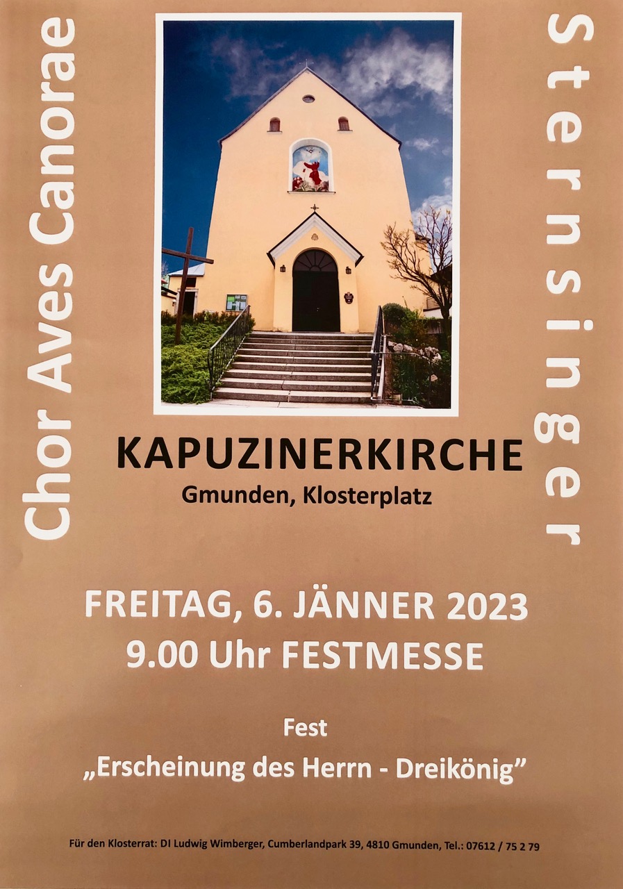 Plakat Dreikönigsfeste